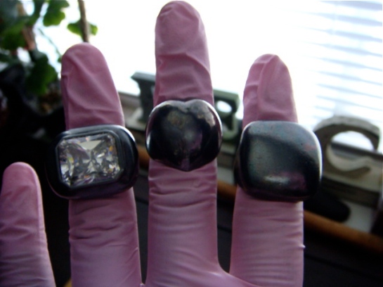 Oxidizing jewelry using Sulfur of Liver Pt 1